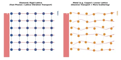 Diamond Thermal Management Principles